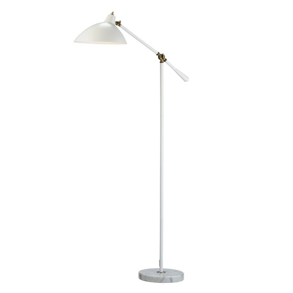 white standard lamp base