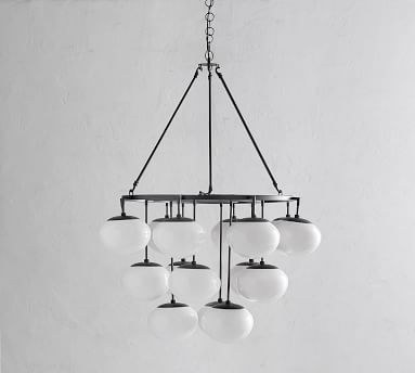 callahan milk glass chandelier