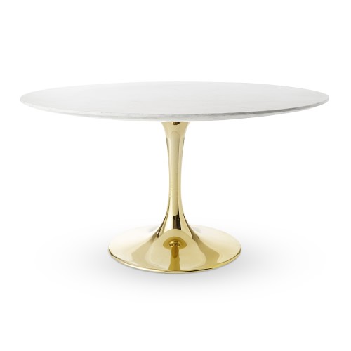 Tulip Pedestal 56 Round Dining Table, 56 Round Dining Table