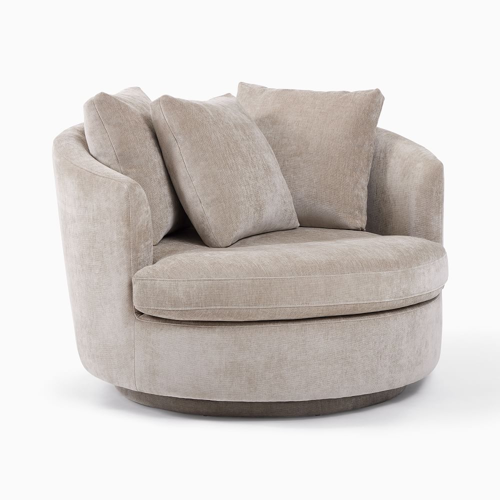 West elm 2025 viv swivel chair