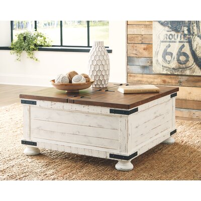 Darian coffee deals table with storage