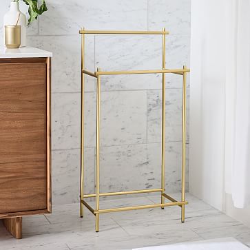 Riley Standing Towel Rack