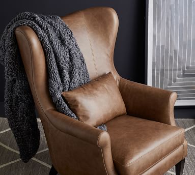 champlain wingback upholstered armchair