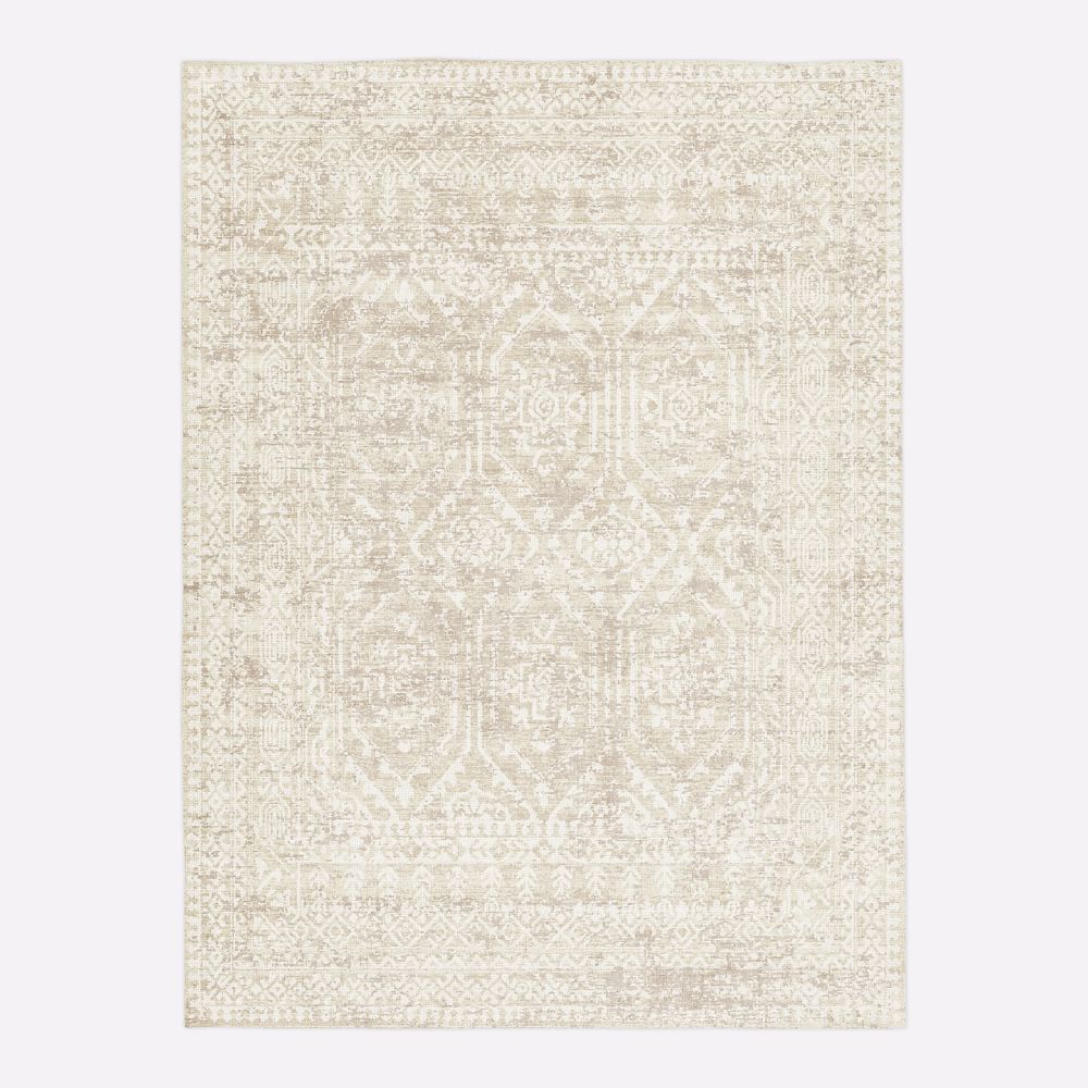 West Elm Reflected Emblem Easy Care Rug Collection