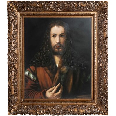 Self-Portrait At The Age Of Twenty Eight By Albrecht Durer With ...