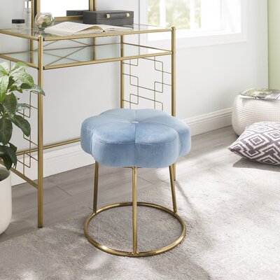 tara metal vanity stool