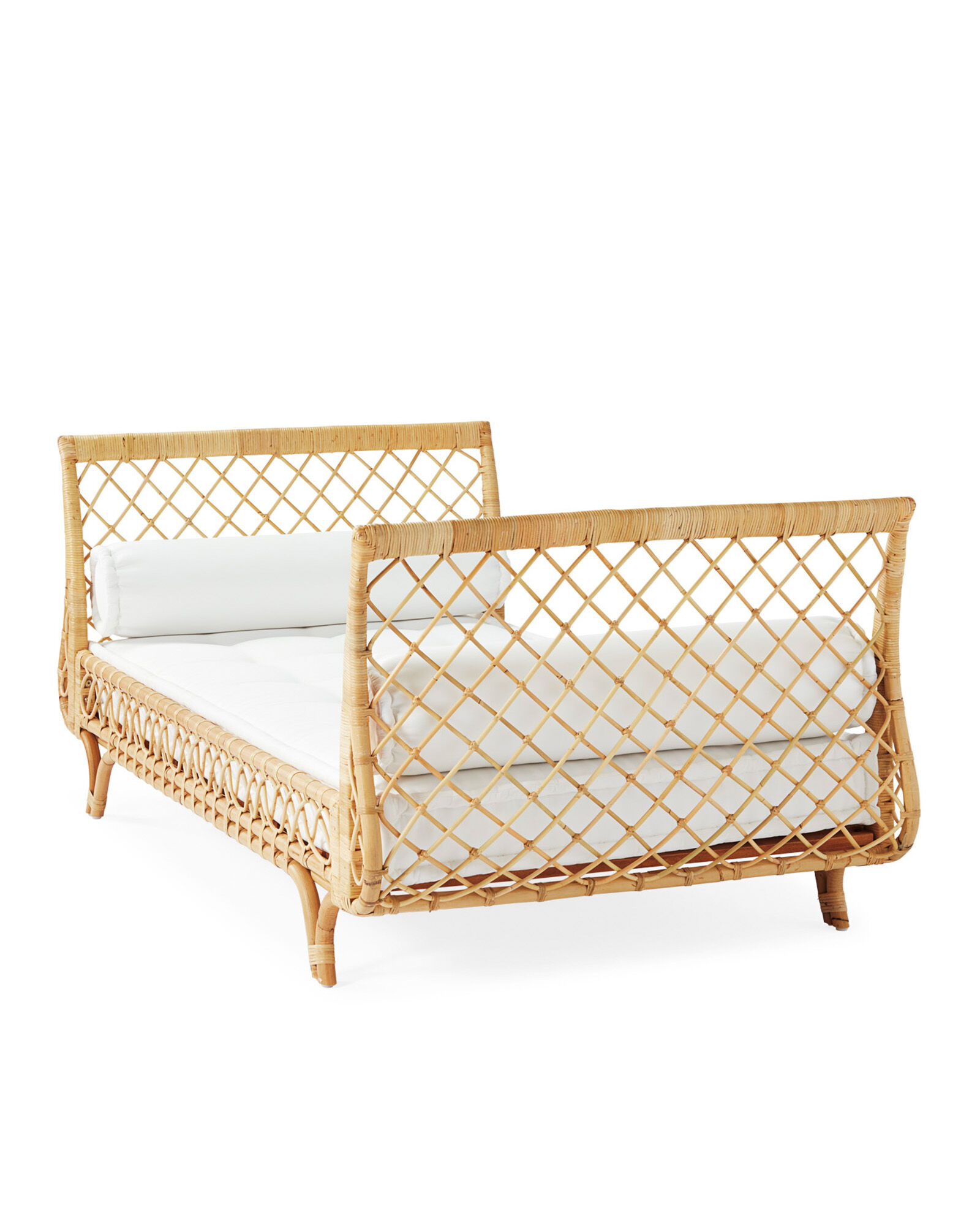 Avalon Rattan Daybed - Serena and Lily | Havenly