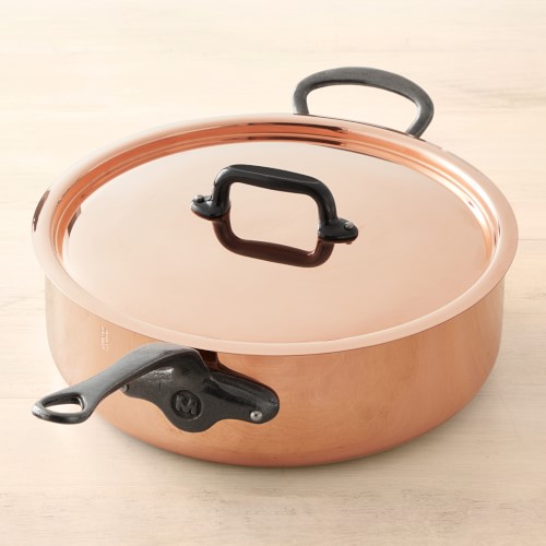 Mauviel Copper Crêpe Pan