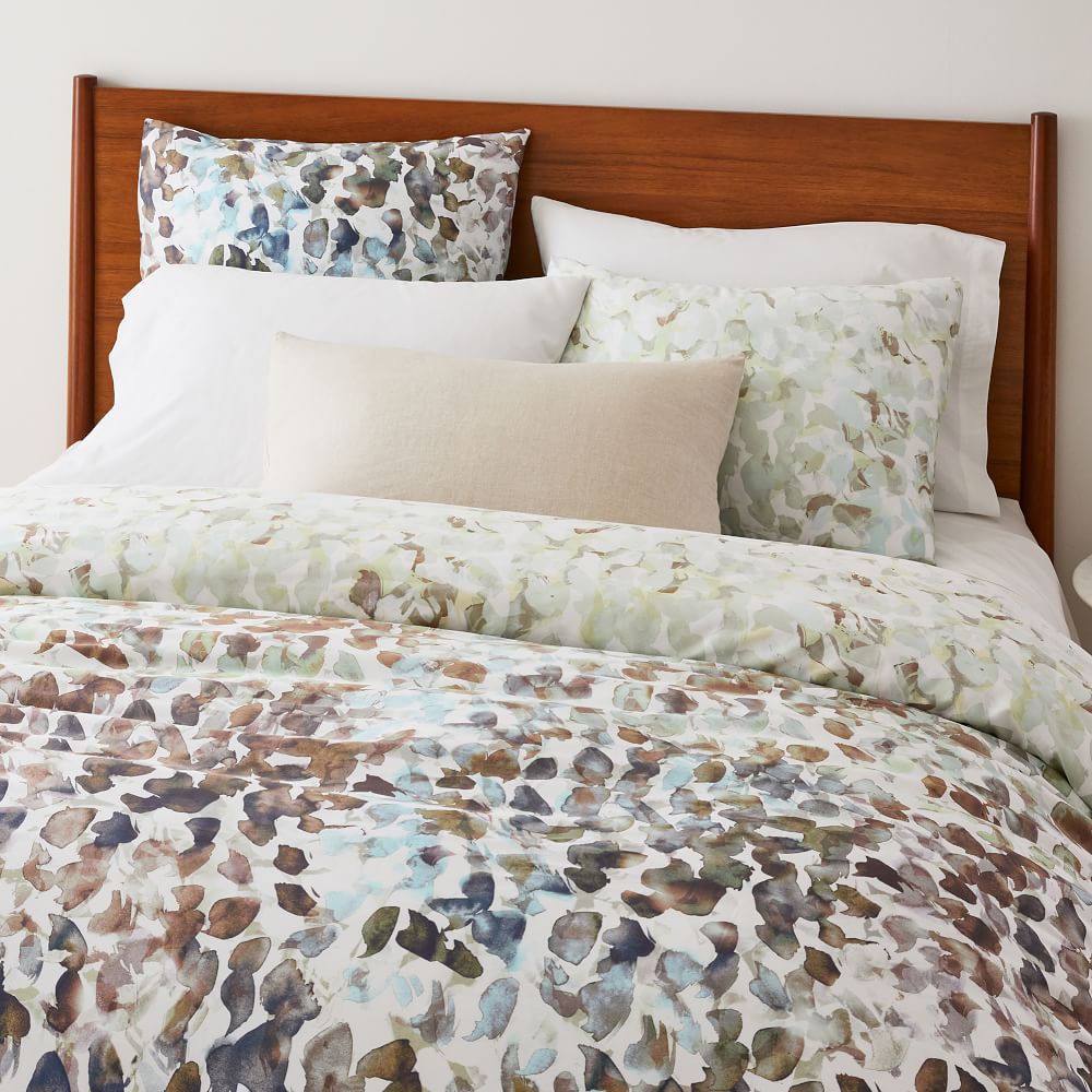 skylar metallic printed duvet cover