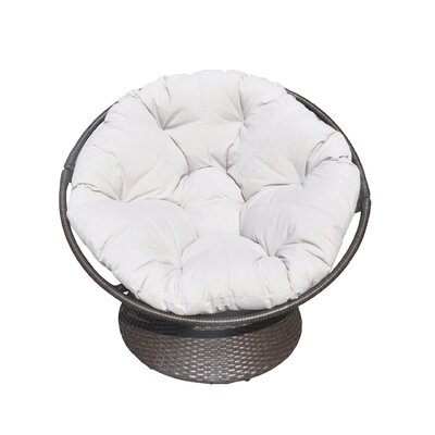 baddeley swivel papasan chair