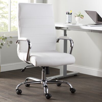 Wayfair Basics High Back Swivel with Wheels Ergonomic Executive Chair