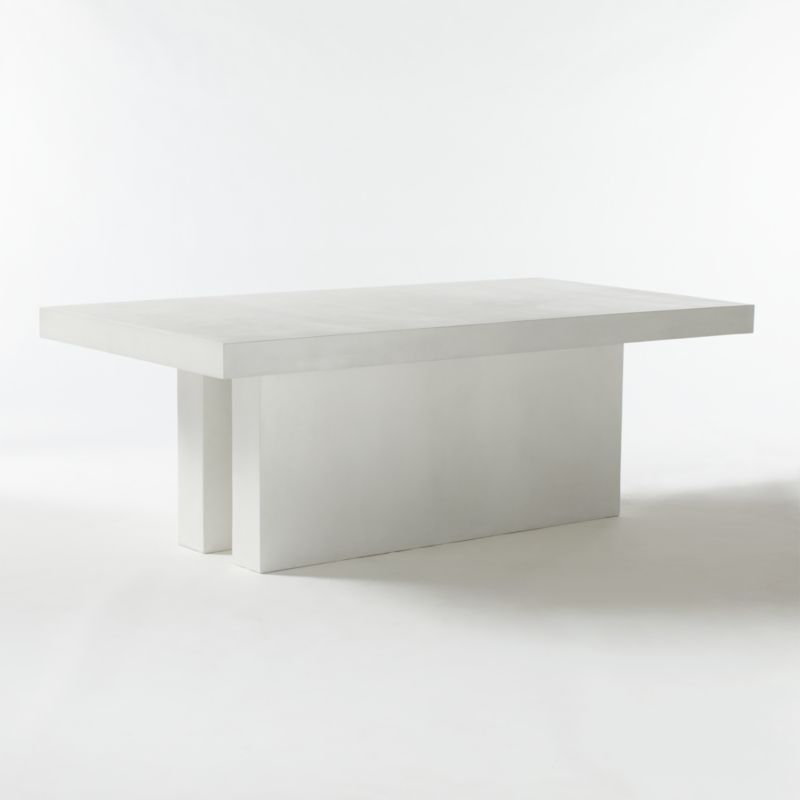 span small ivory dining table