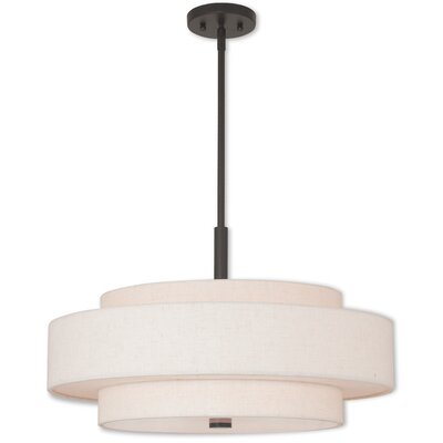 conners 5 light drum chandelier