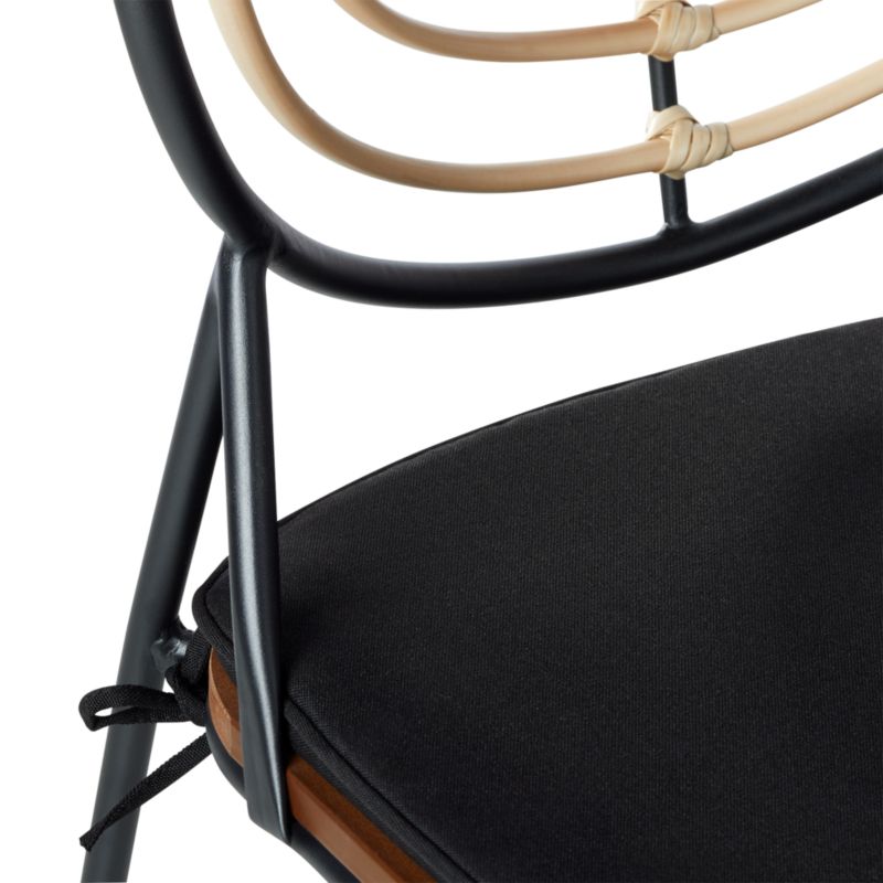 oval back dining chair cb2