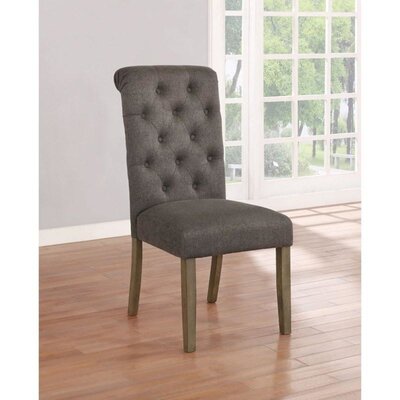 marielle tufted upholstered dining chair