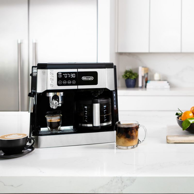 Crate & Barrel De'Longhi Combination Coffee/Espresso Machine