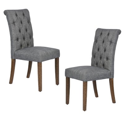 ashcraft tufted upholstered side chair