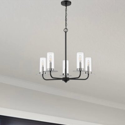 Florijan 5 - Light Statement Traditional Chandelier - Wayfair | Havenly