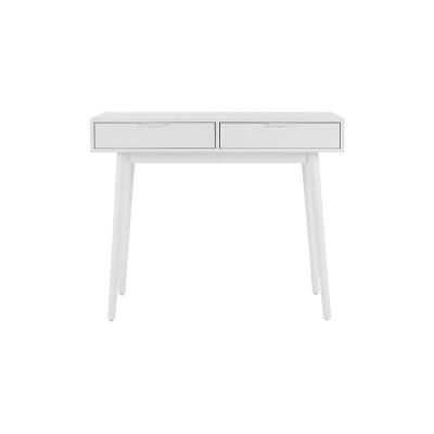 Stylewell Amerlin White Wood Vanity, Small White Vanity Desk With Drawers