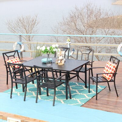 annalea italica 7 piece dining set