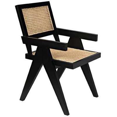 jude solid wood arm chair