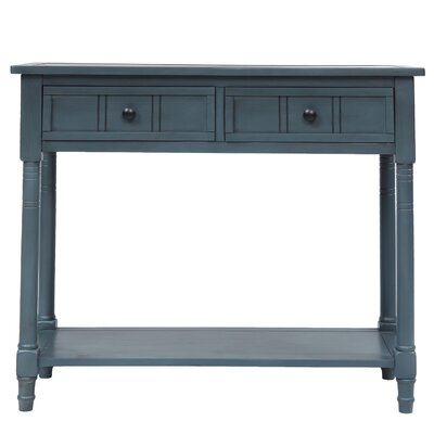 Daisy Series Console Table Traditional Design With Two Drawers And ...