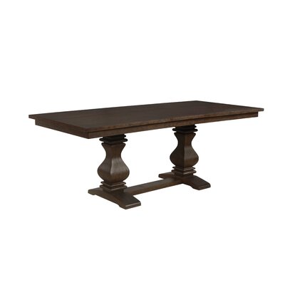 alena nailhead extendable dining table