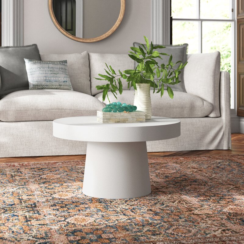 starla pedestal coffee table