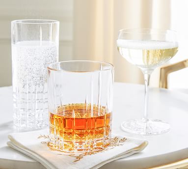 Monique Lhuillier Delphine Highball Glasses - Set of 4