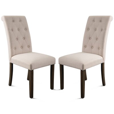 ammerman tufted upholstered dining chair