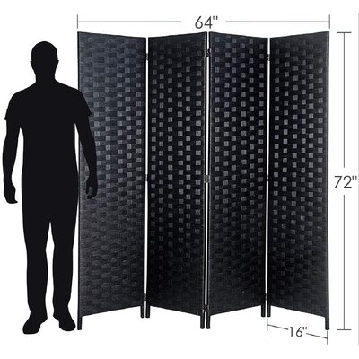 Room Divider,Double Hinged, Folding Room Dividers,Panel Screen, Room ...