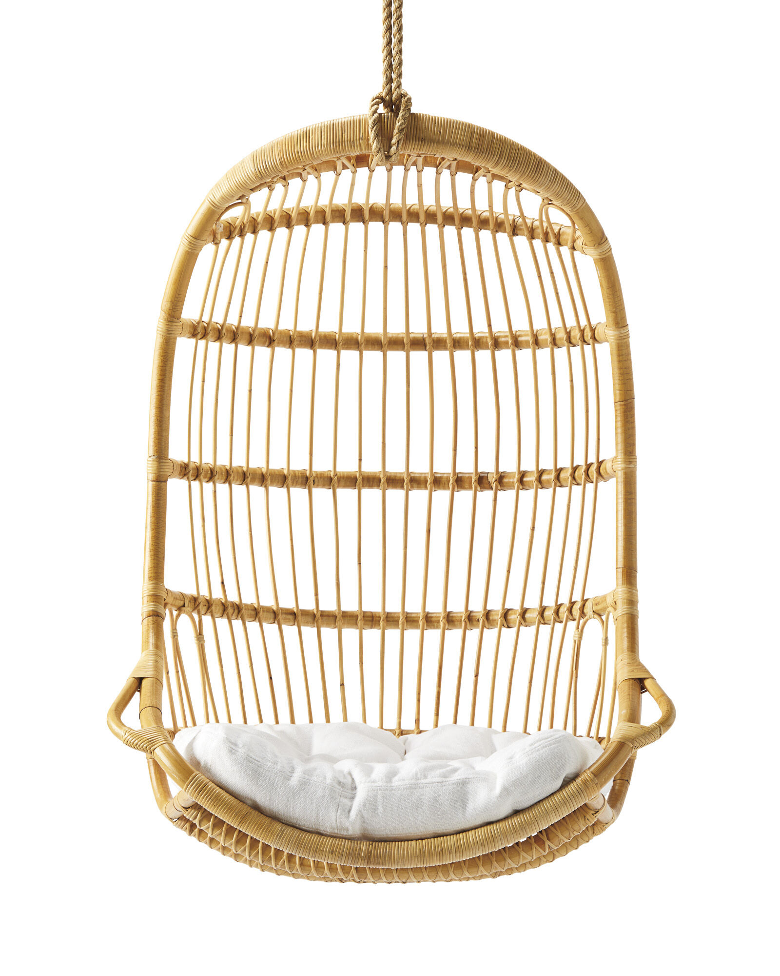 Hanging Rattan Chair Cushion Serena And Lily Havenly 7155