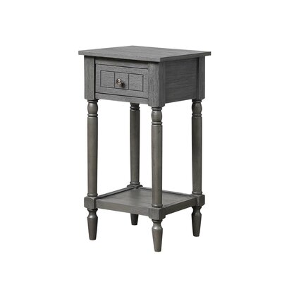 pittard end table with storage