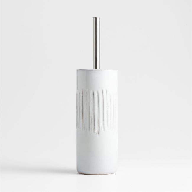 Marah White Ceramic Toilet Brush + Reviews