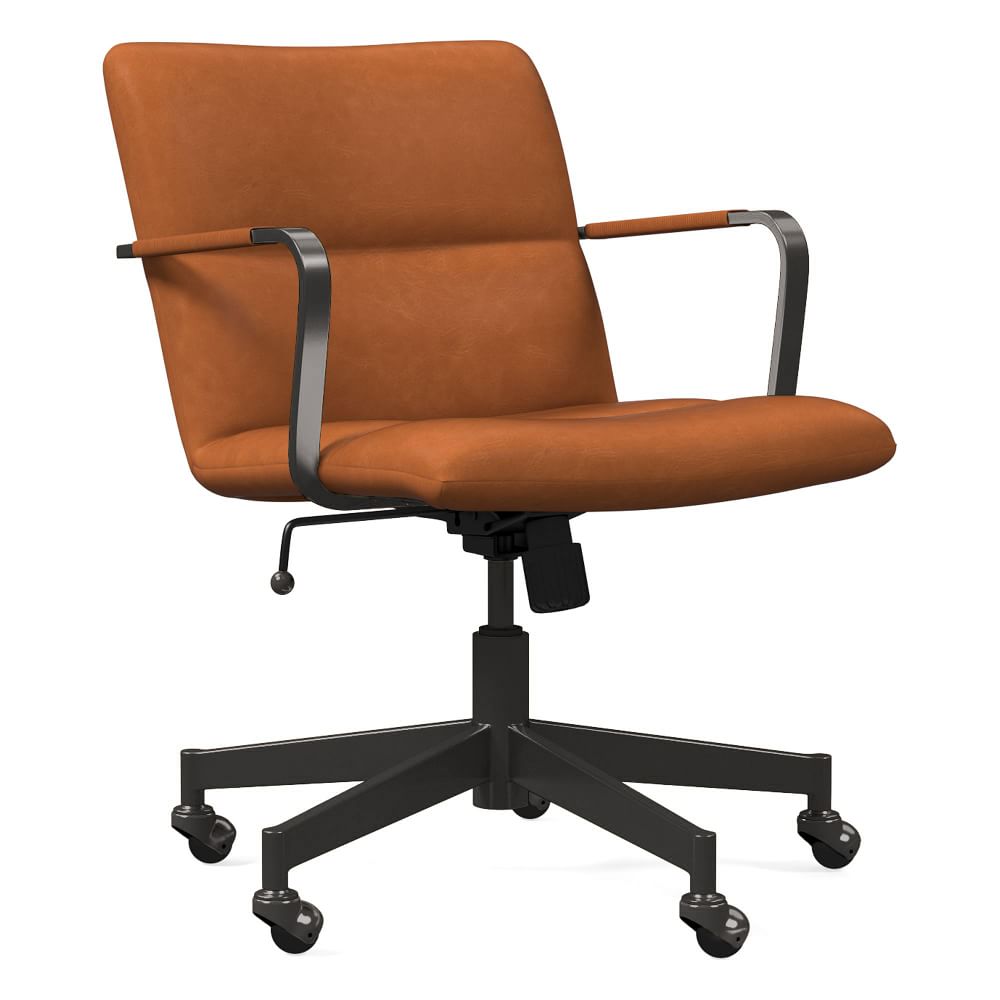 hortencia genuine leather conference chair