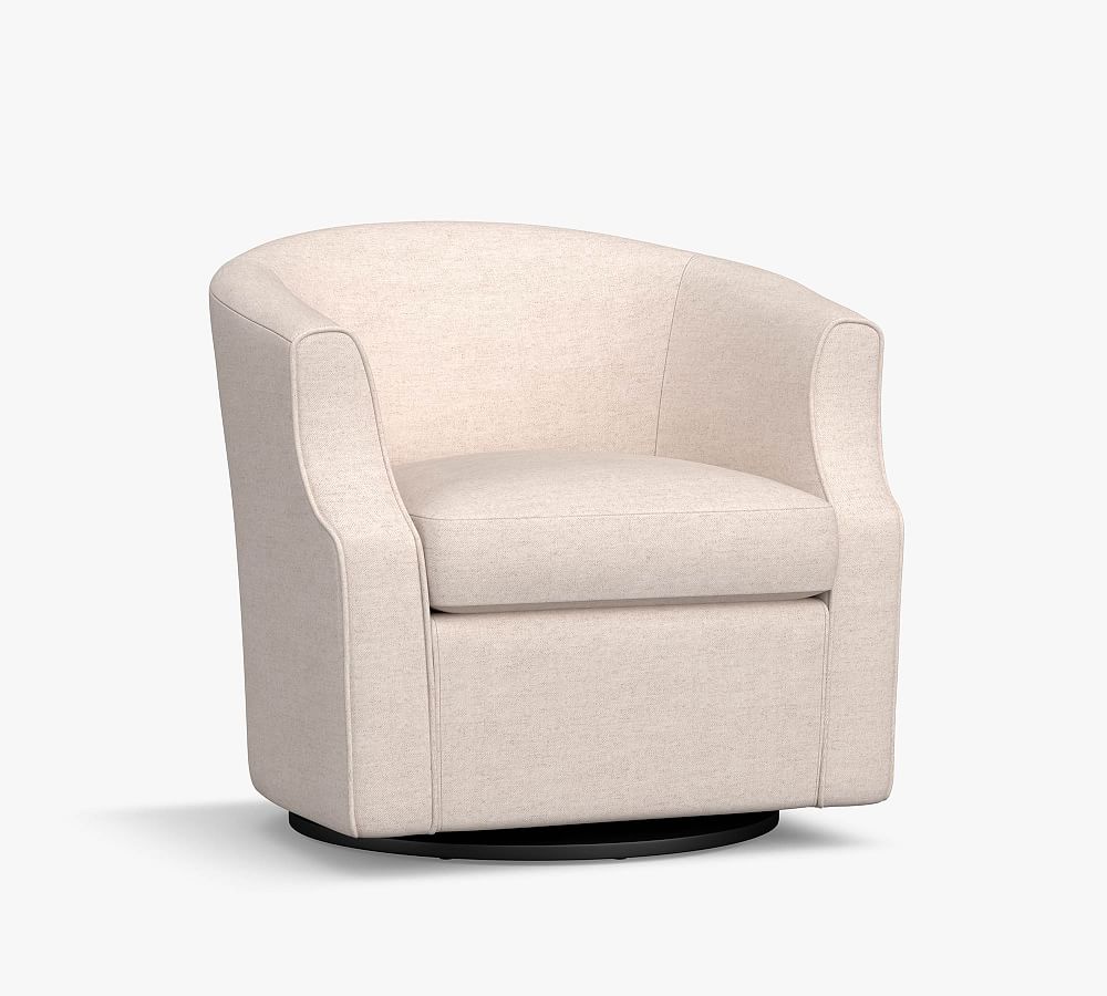 soma lyndon upholstered swivel armchair