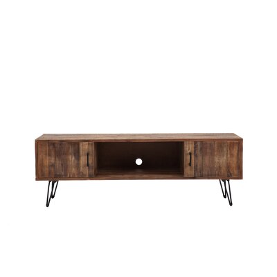 Abbott solid store wood tv stand