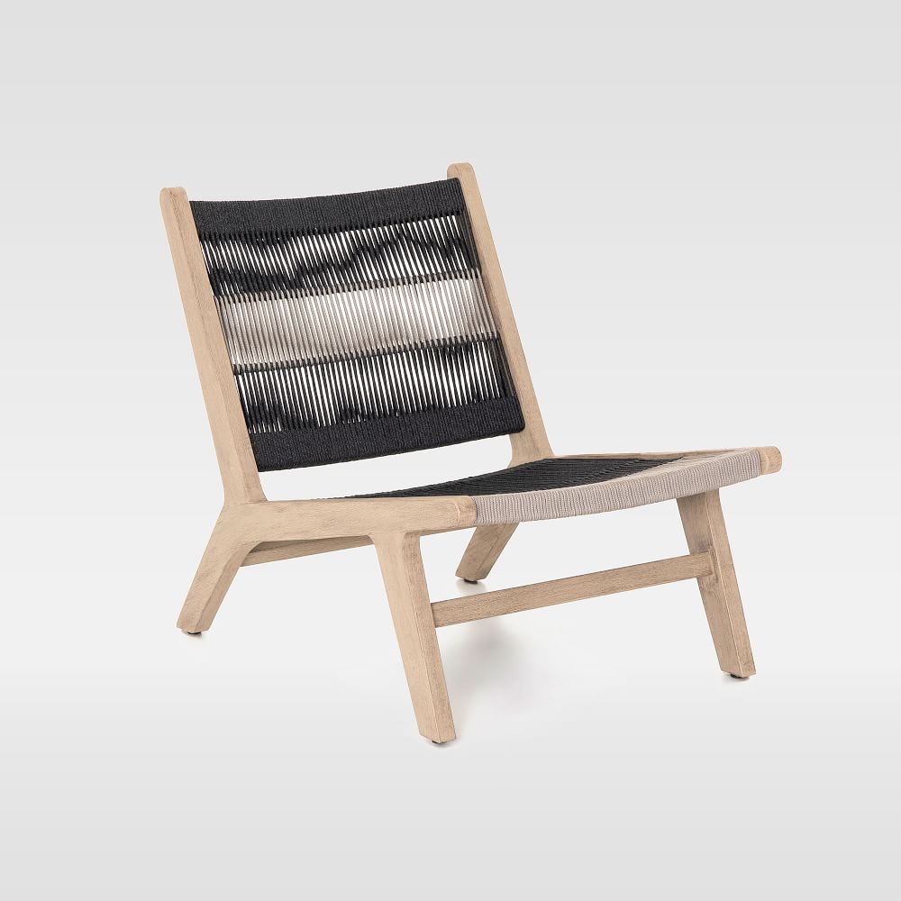 West Elm - Wood Rope Outdoor Lounge Chair Collection
