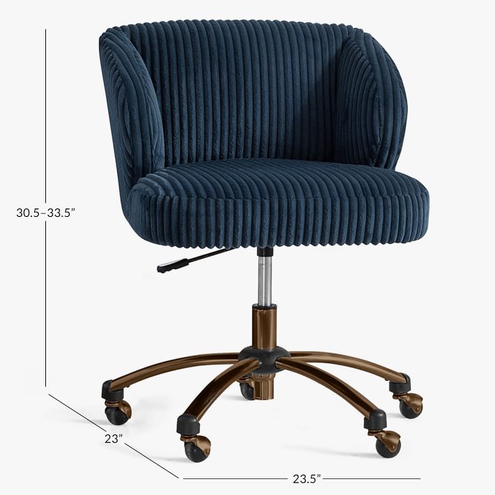 corduroy desk chair