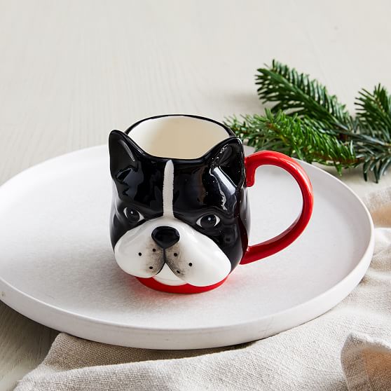 Ploocy 3D Boston Terrier Mug