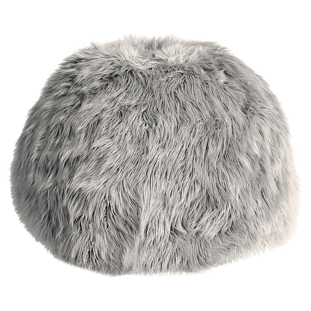 himalayan faux fur bean bag