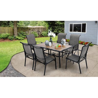 annalea italica 7 piece dining set