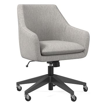 helvetica upholstered office chair