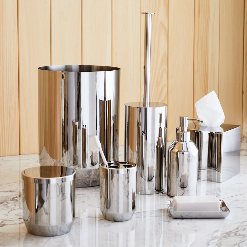 West Elm - Caspian Metal Bath Accessories Collection