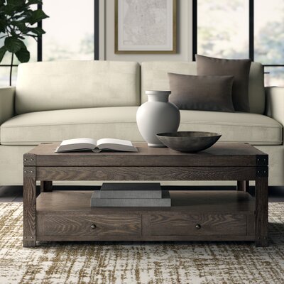 malachy lift top coffee table with storage