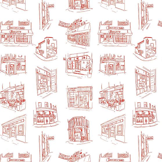 West Elm - San Francisco Removable Wallpaper Collection