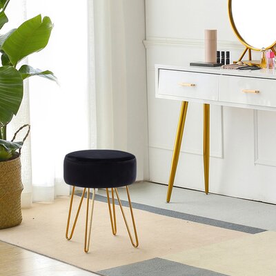 foerster metal vanity stool