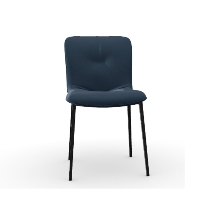 Calligaris Annie Upholstered Dining Chair with Plush Seat