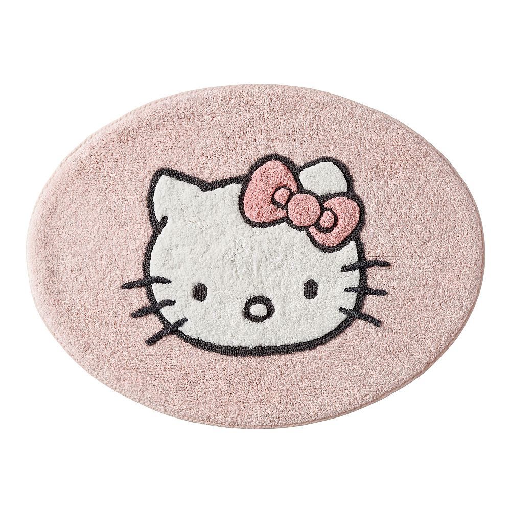 Hello Kitty Bath Mat Bath Mat Blush - Pottery Barn Teen | Havenly