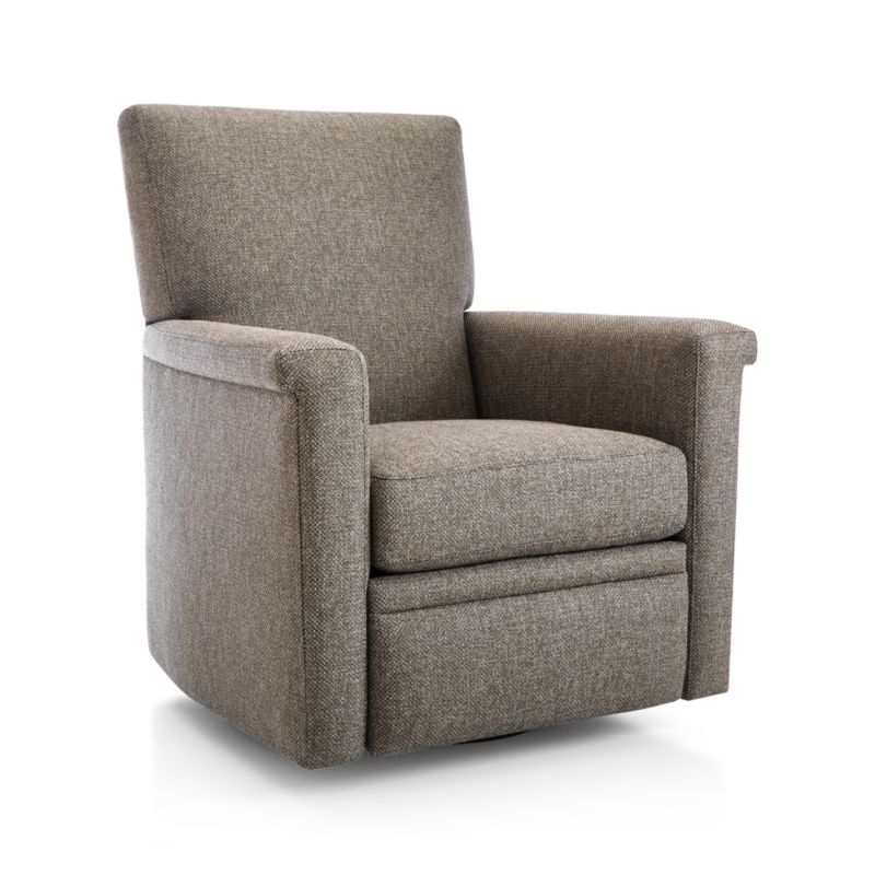 Declan 360 Swivel Recliner Crate and Barrel Havenly